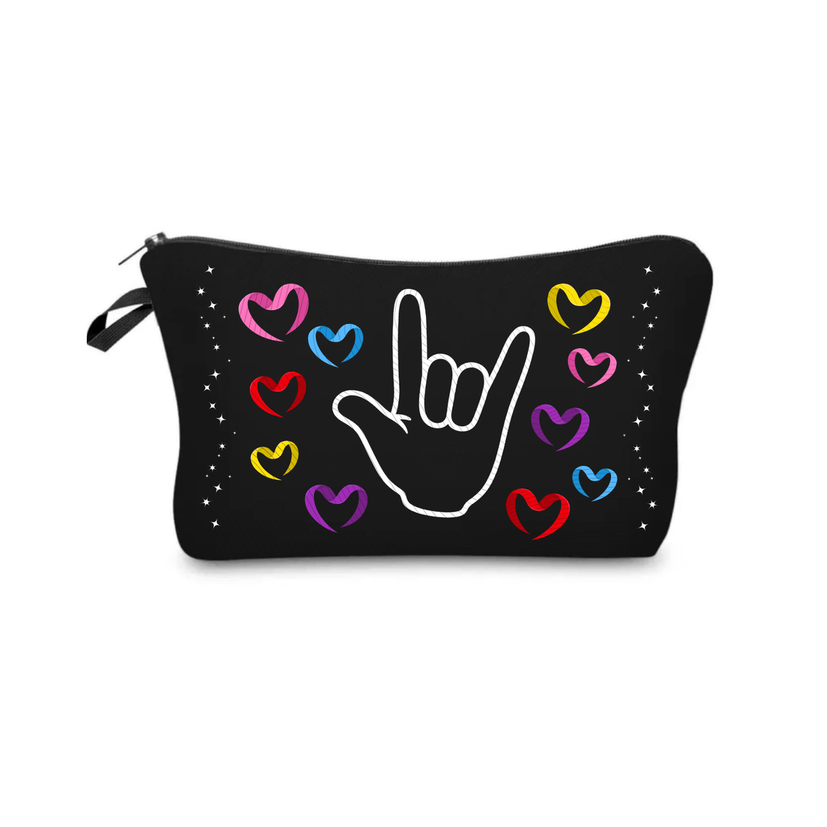 Pouch - ILY Colorful Hearts Preorder