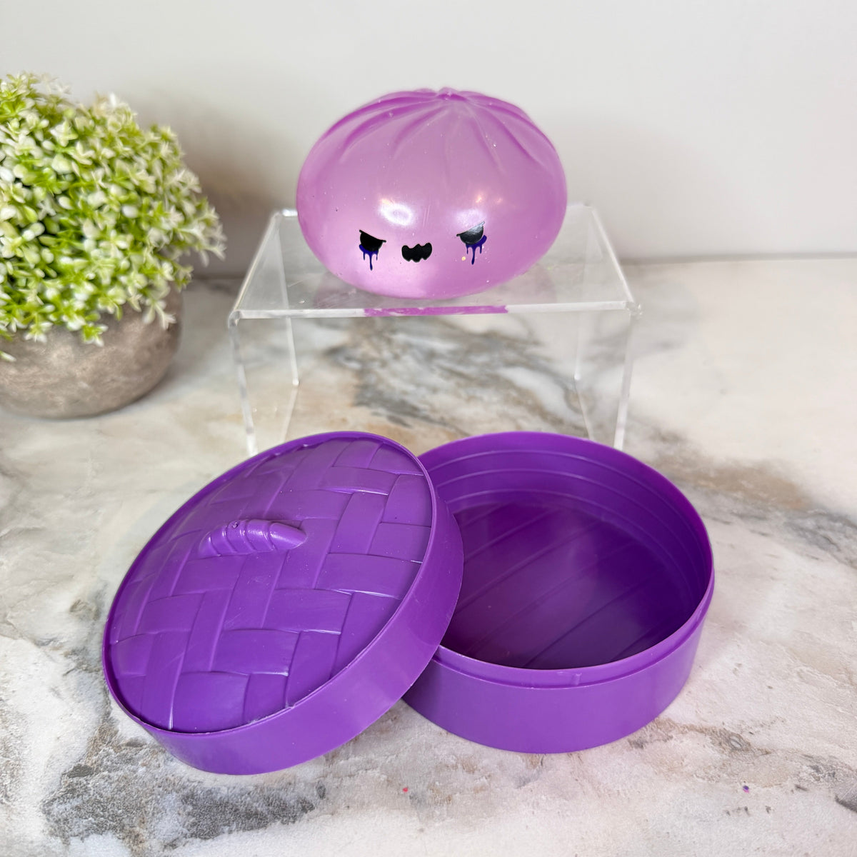 Squishy Toy - Halloween Dumpling, Ghost Charm