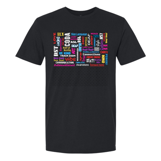 T-Shirt - ILY Deaf Awareness