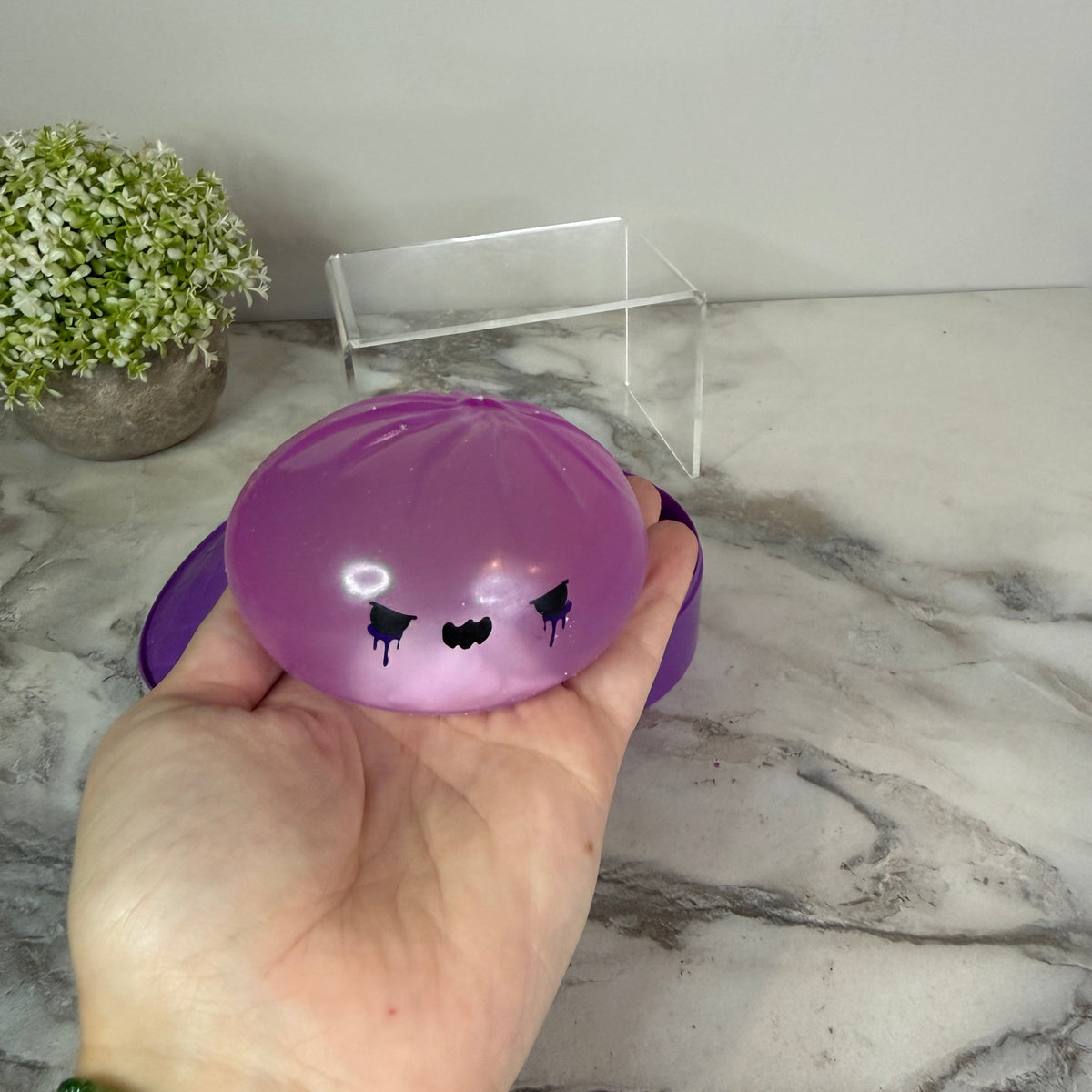 Squishy Toy - Halloween Dumpling, Ghost Charm