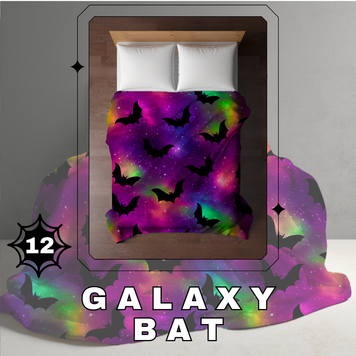Blanket Halloween #12 - Galaxy Bat